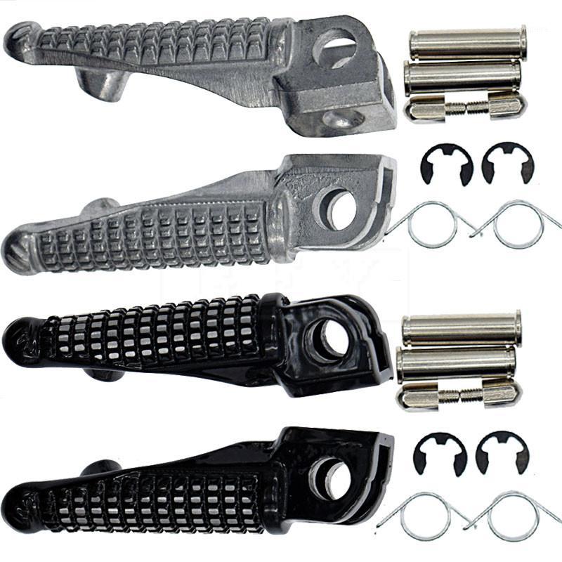 

For NINJA ZX6R ZX636 ZX9R ZX10R ZX12R 250R EX250 ER6N ER6F ER6 650R EX650 GTR1400 Motorcycle Front Footrests Foot pegs1