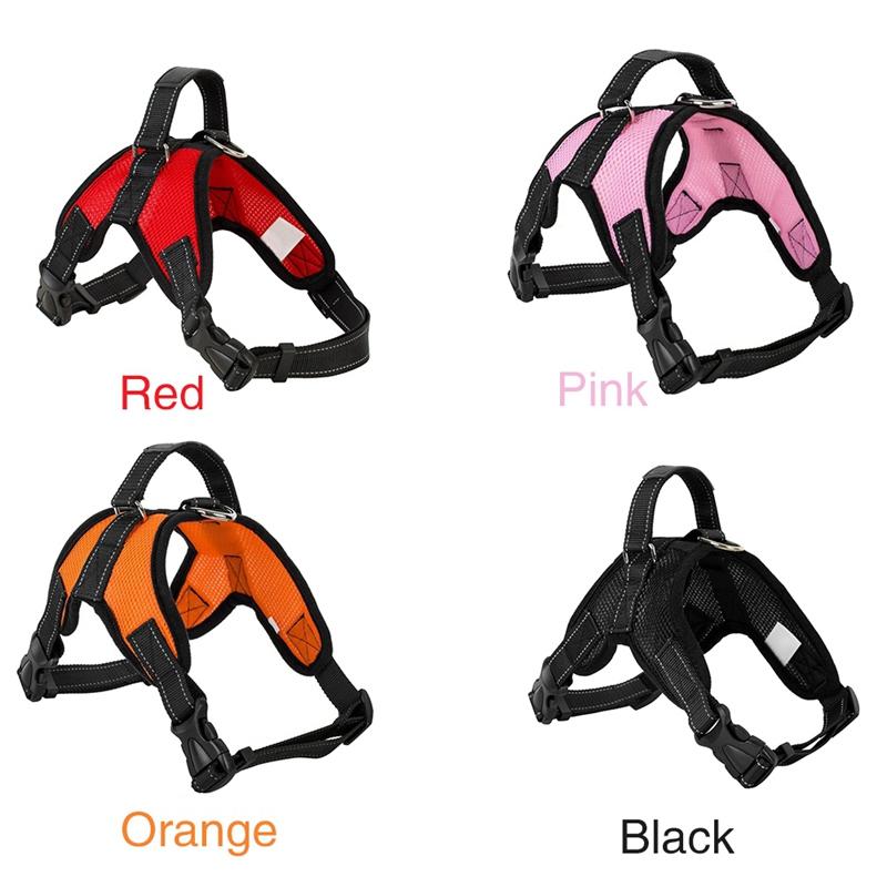 

Dog Pet Harness Collar Durable Breathable Small Dog Pet Harness and Leash Set Puppy Cat Vest Collar For Chihuahua Pug