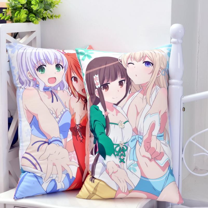

Japanese Anime Amagi Brilliant Park Hugging Body Back Pillow Sexy Cushion For Home Otaku 2WAY Plush Fabric