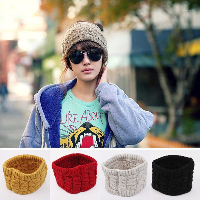 

Chic Warm Hat Women Knitted Empty Skull Beanie Lady Girl Winter Ski Cap Fashion Crochet Cable Knitted 7 Colors1, Black