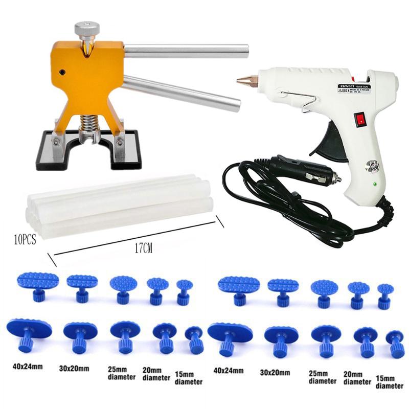 

Car 12V 60W Glue Gun Dent Repair Tool Set Multi-Function Dent Repair Kit Puller Tool Kit Car Hand Set
