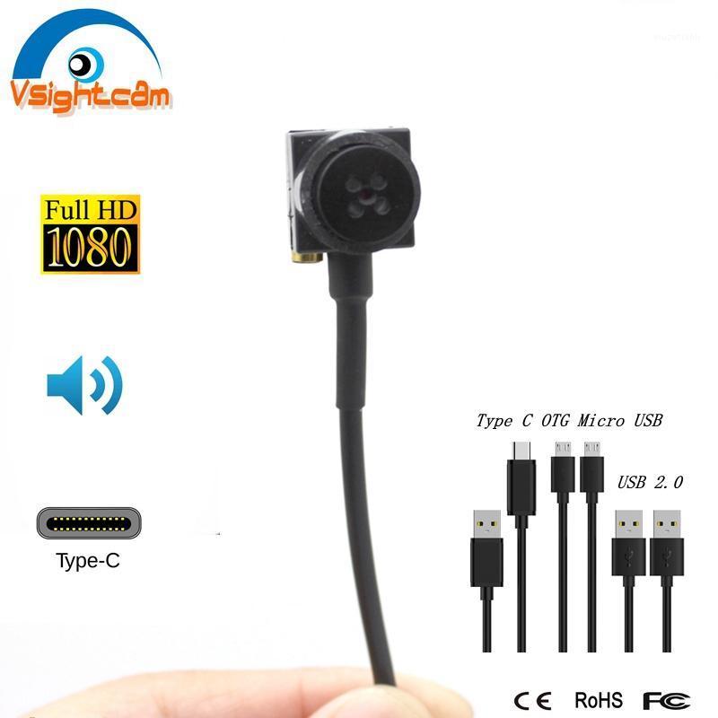 

HD 1080P Mini USB Camera 15*15mm Button Type C OTG Camera Android CCTV Security With Audio1