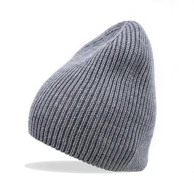

Women Hat Winter Knit Beanie Wool Men Warm Skiing Outdoor Accessory For Teenagers