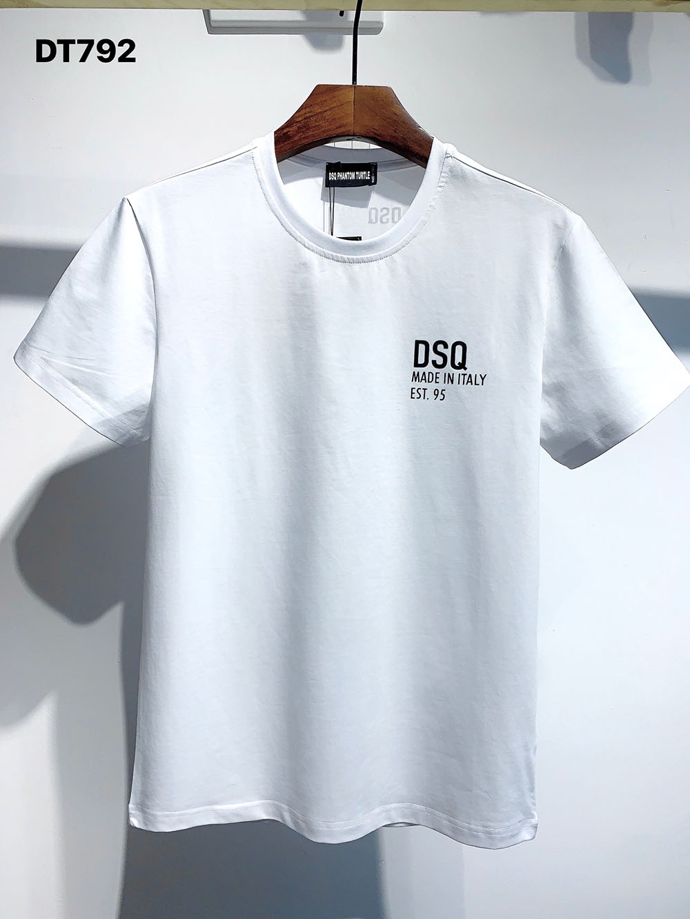 

DSQ PHANTOM TURTLE 2021SS New Mens Designer T shirt Paris fashion Tshirts Summer DSQ Pattern T-shirt Male Top Quality 100% Cotton Top 1039, White