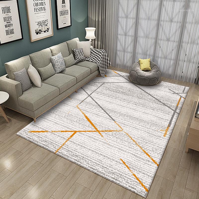 

Crystal velvet rug living room rug geometric shape bedroom sofa coffee table foot pad creative study nordic floor mat1