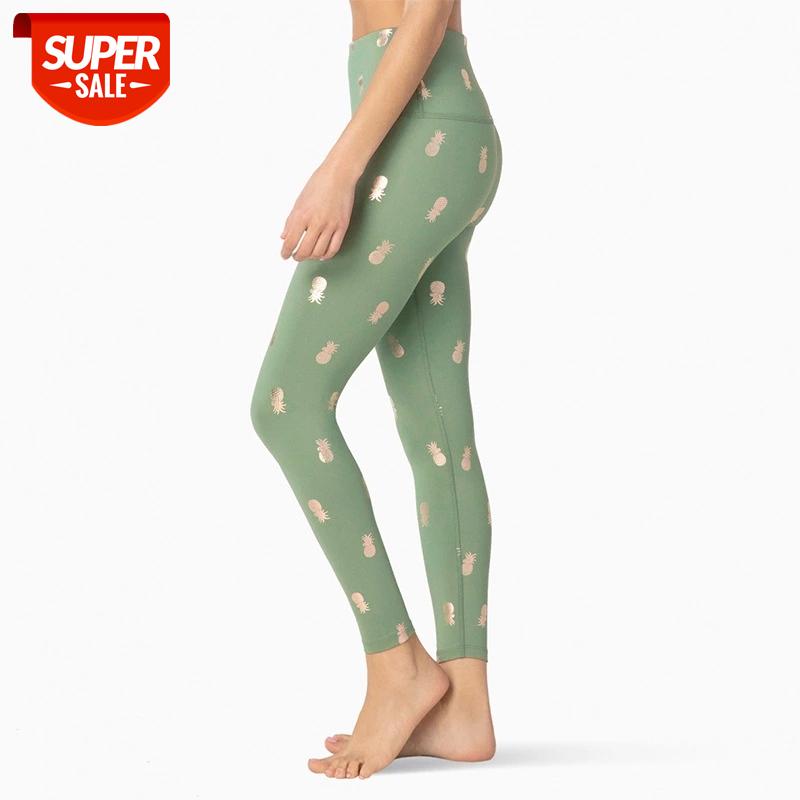 

NORMOV Fashion Leggings For Women Workout Fruit Print High Waist Ankle Length Polyester Leggings Fitness Push Up Female Leggins #TL3f, Black;white