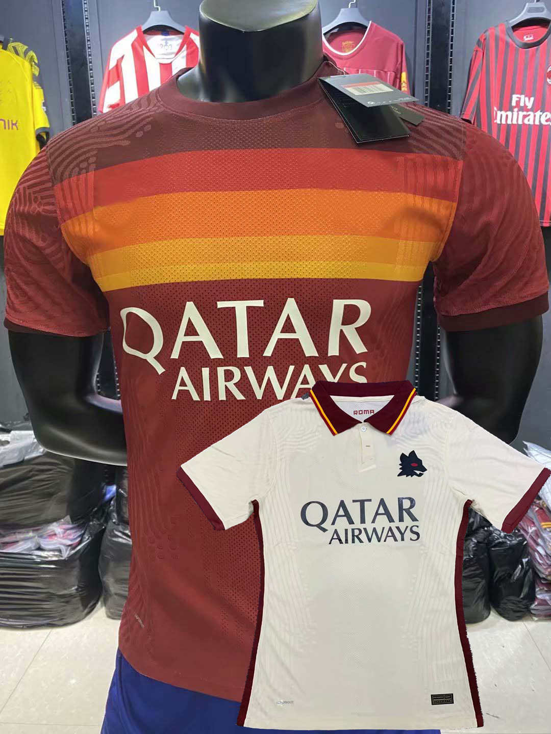 

player version 20 21 Roma soccer jersey DZEKO PASTORE STROOTMAN ZANIOLO TOTTI FLORENZI home away 2020 2021 football player tight shirt, Home player version+patch