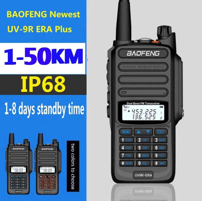 

NEW long range walkie talkie radio communicator 30 km for Hunting Baofeng UV-9R ERA ip68 waterproof cb ham radio hf transceiver