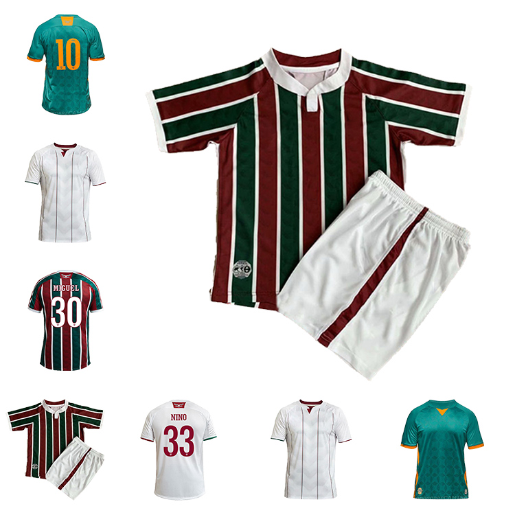

2020 Top quality Fluminense Soccer Jerseys Home Away 3rd 20 21 FC PH GANSO EVANILSON NINO MIGUEL Football men kids Shirt, Third patch 1