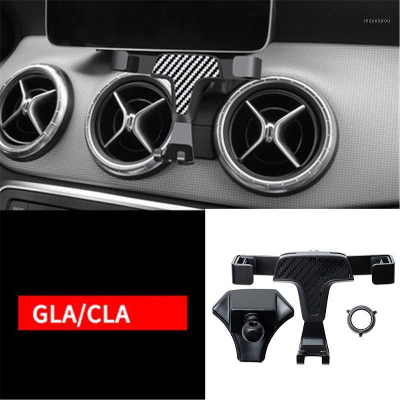 

Car Air Vent Power Socket Mount Rotating Mobile Phone Holder for GLA GLC CLA C Class C-Class Aluminum Alloy Stand1, For glc