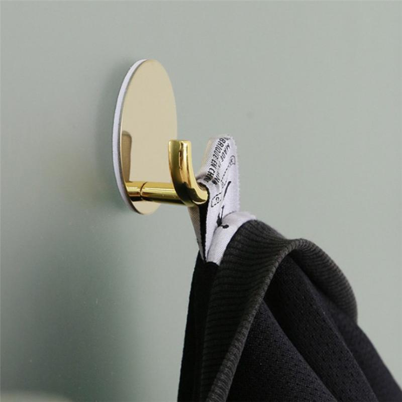 

New Creative Simple Wall Coat Hook 1PC Living Room Hook Clothing Coat Hooks Keys Holder 0716#30