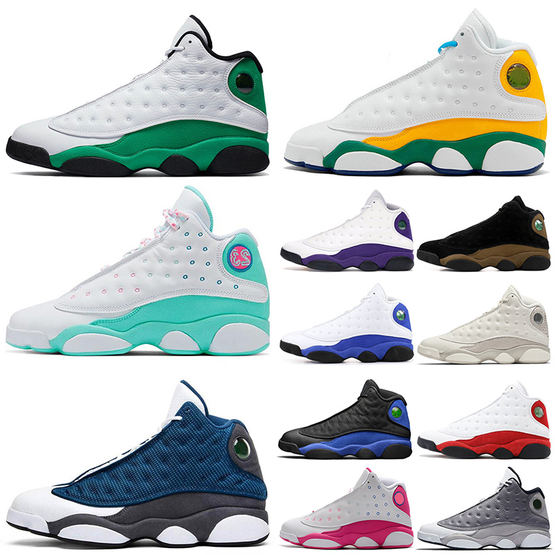 2021 New Arrival Basketball Shoes 13 13s Flint Jumpman Soar Green Lucky Mens Womens Chicago Starfish Hyper Royal Sport Trainers Sneakers