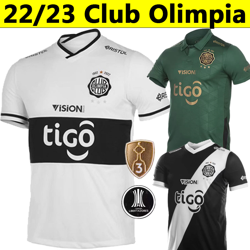 

2022 2023 Club Olimpia soccer jersey 22 23 Asuncion Paraguay league D.GONZALEZ A.SILVA N.CAMACHO A.ALCARAZ Diego Duarte PERALTA home Away football jerseys Men shirt Top, 20/21 away