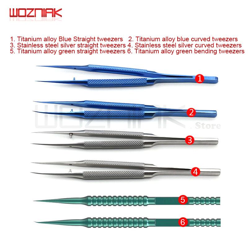 

WOZNIAK Titanium Alloy Maintenance Precision Tweezers for BGA Motherboard Chip Flying Wire Welding Forceps Repair Tools