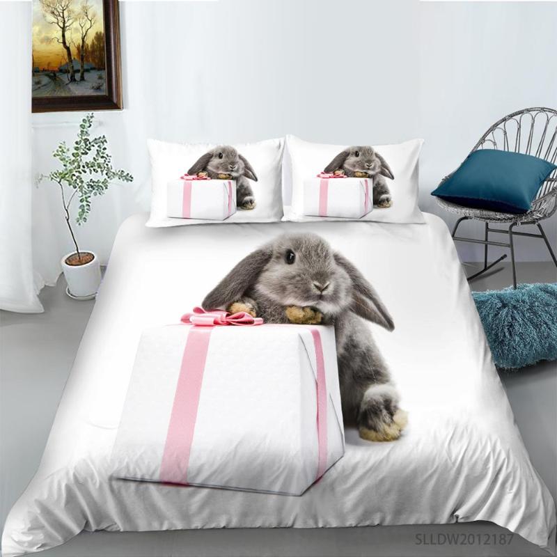 

Luxury 3D Printed Bedding Set 2/3pcs Duvet Quilt Cover Pillowcase for Home Bedroom Decor