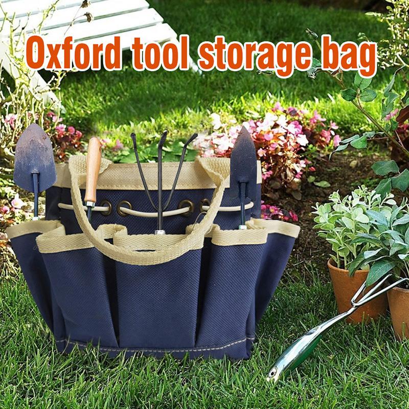 

Garden Tools Storage Bag Multi-Pocket Garden Accessories Gardening Tote Bag @LS