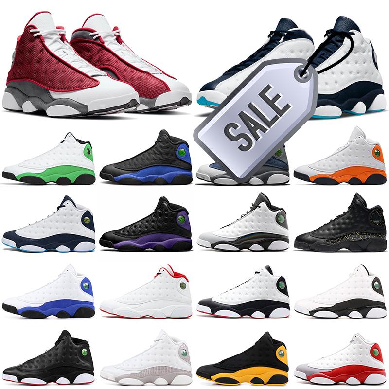 

2022 Jumpman 13s 13 Men Basketball Shoes Dark Powder Blue Court Purple Red Flint Black Bat Aurora Green Mens Women Outdoor Sports Trainers I, 13s 7-13 hyper roya