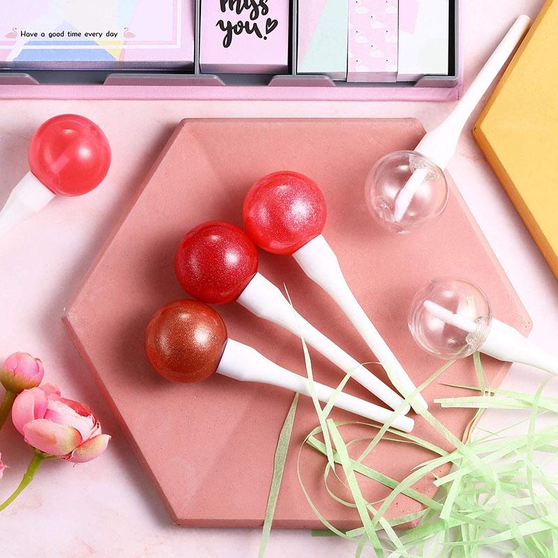 

5/10/20PCS Empty Lip Gloss Tubes Clear Lollipop Shape Lip Gloss Containers Mini Refillable Bottle DIY Cosmetic Sample Container