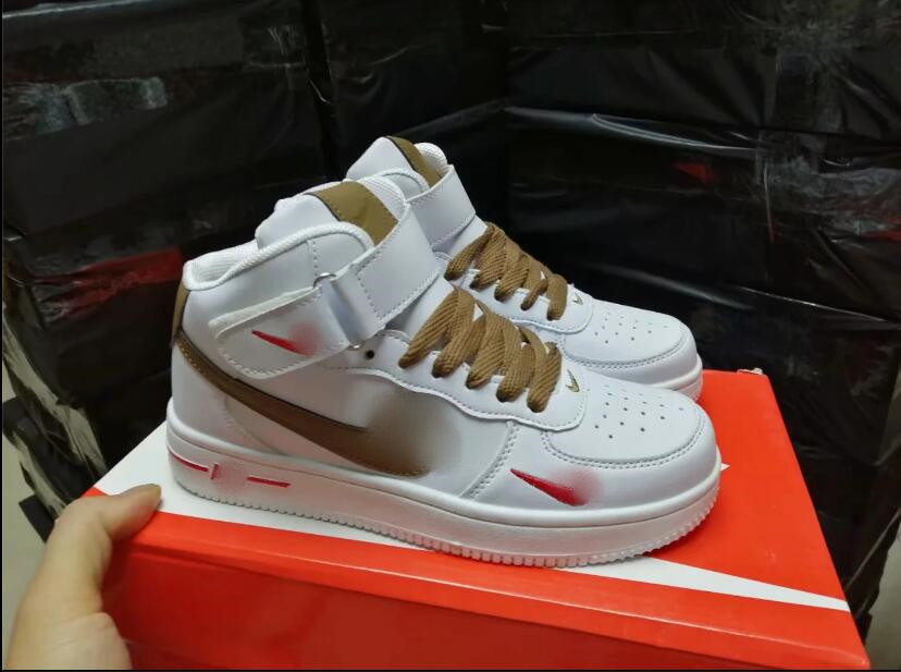 

fashion shoes female designer leather casual running outdoor shoes women high shoe size 36-44 588, Black