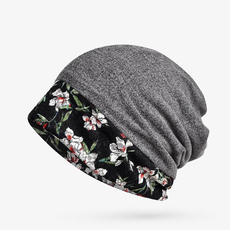 

Autumn and winter Muslim women's Baotou hat bag neck cotton stitching lace fashion hedging hat without eaves all-match shopping, Red