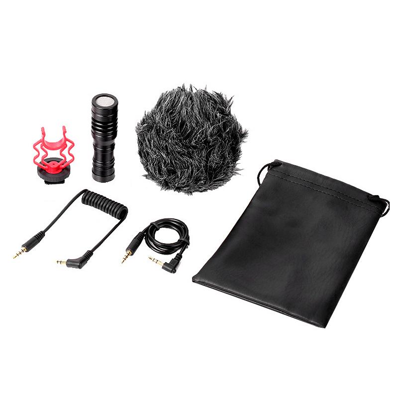 

CY01 Camera Microphone SLR Interview Microphone for DSLR Recording Photography Vlog