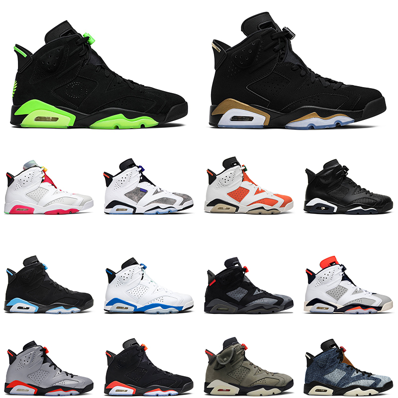 

men basketball shoes 6 unc hare tinker infrared flint black cat dmp 6s mens trainer sports sneakers