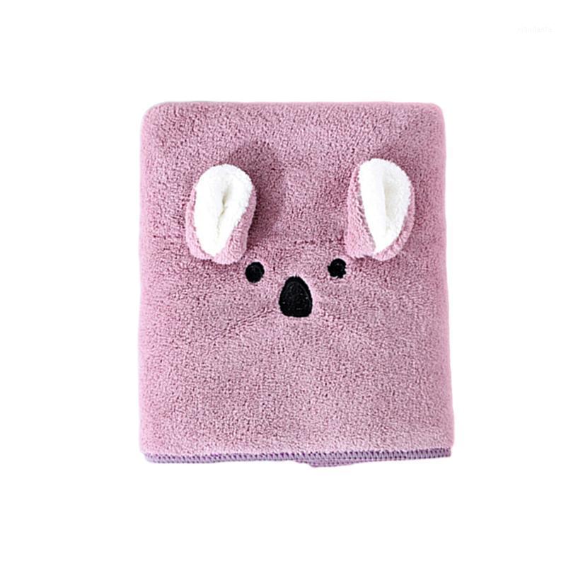 

Superfine Fiber Cartoon Towel Water Absorption Dry Hair Hand Towel Coral Fleece Bath Washcloth1