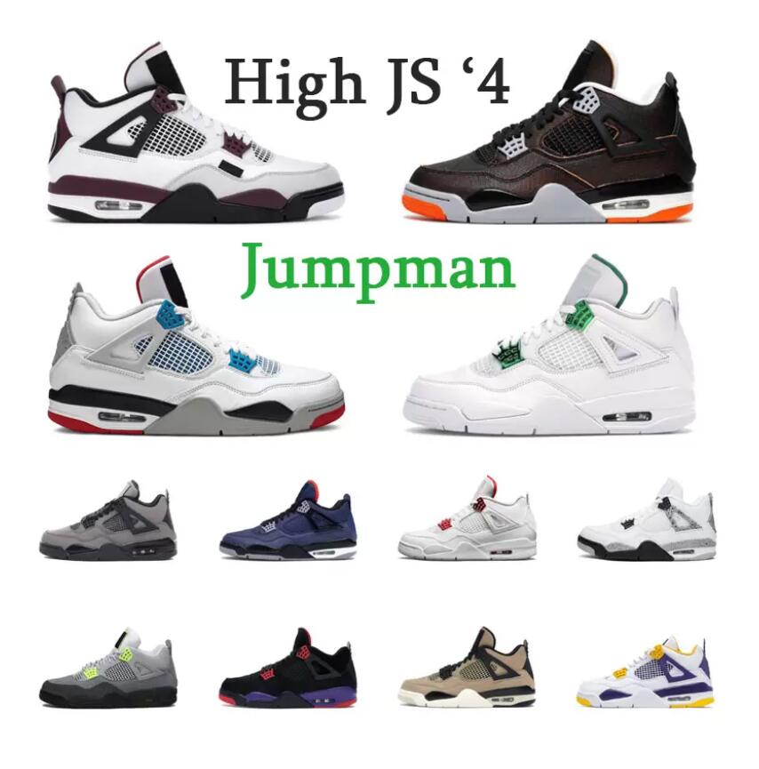 

New Bred 4 Black Cat 4s basketball shoes men University Blue Court Purple 2022 Designer Sports Mens Fashion Outdoor Trainer Sneakers Size:36-45