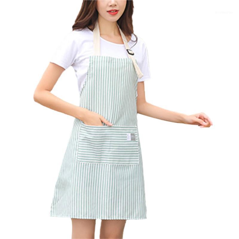 

Kitchen Apron Plaid BBQ Bib Apron with Pocket For Women Men Cooking Baking Restaurant Bibs Home Cleaning Tools1
