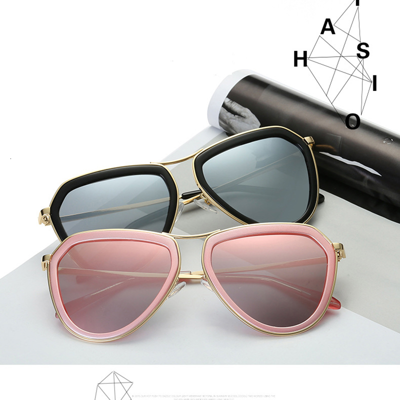 

2021 New Fashion Women Gradient Ocean Lens Eye Sunglasses Ladies Alloy Full Frame Sun Glasses Christmas Gift Wd0879 Jta0