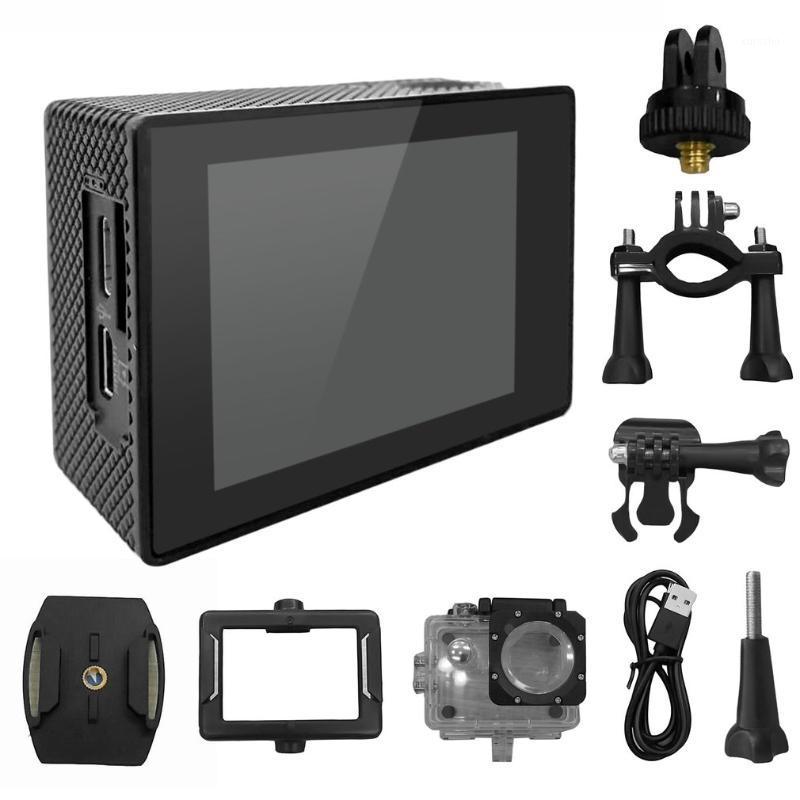 

4K Original Action Camera Waterproof Sport DV 1080P Lightweight WiFi Sport Automatic Time-lapse Video Camcorder Wide Angle1, White