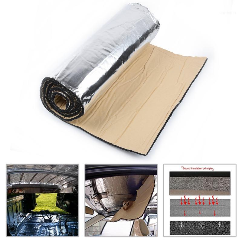

50x200cm 10mm Car Sound Deadener Mat Noise Bonnet Insulation Deadening Hood Engine Firewall Heat Aluminum Foam Sticker 20201