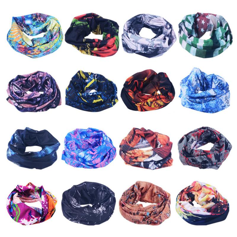 

10 Pcs Outdoor Cycling Head Scarf Men Windproof Face Mask Sun Protection Headband Riding Neck Cover Yoga Hiking Riding Mot, As shown