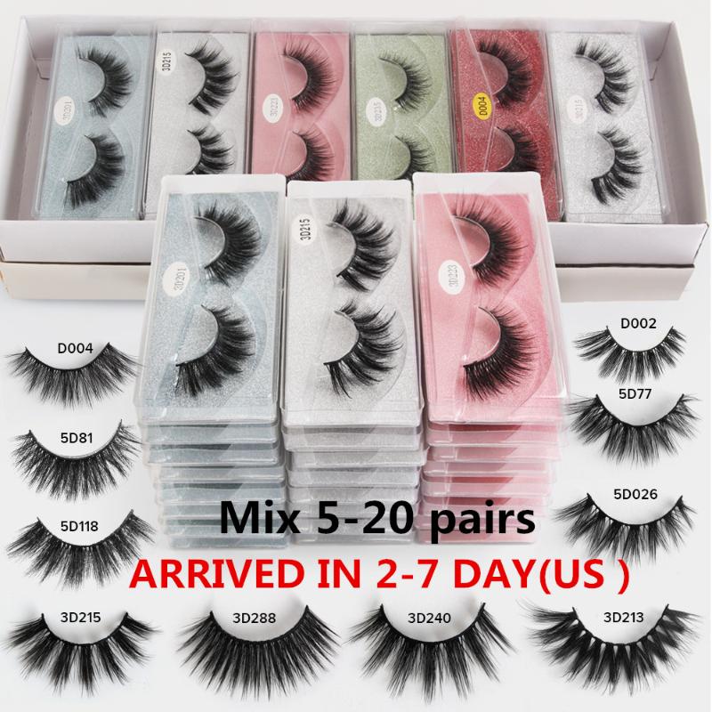 

MAGEFY Eyelashes Wholesale 5/10/20 Pairs 3d Mink Eyelashes Natural Mink Lashes Wholesale False Makeup Lashes In Bulk