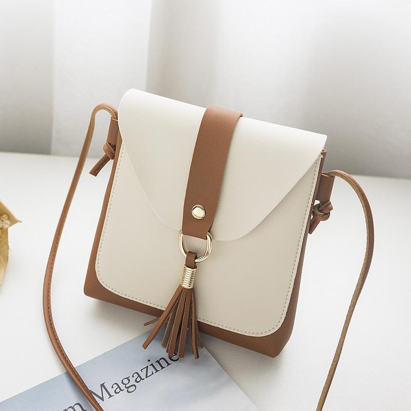 

Women's one shoulder contrast mobile phone bag in summer 2021