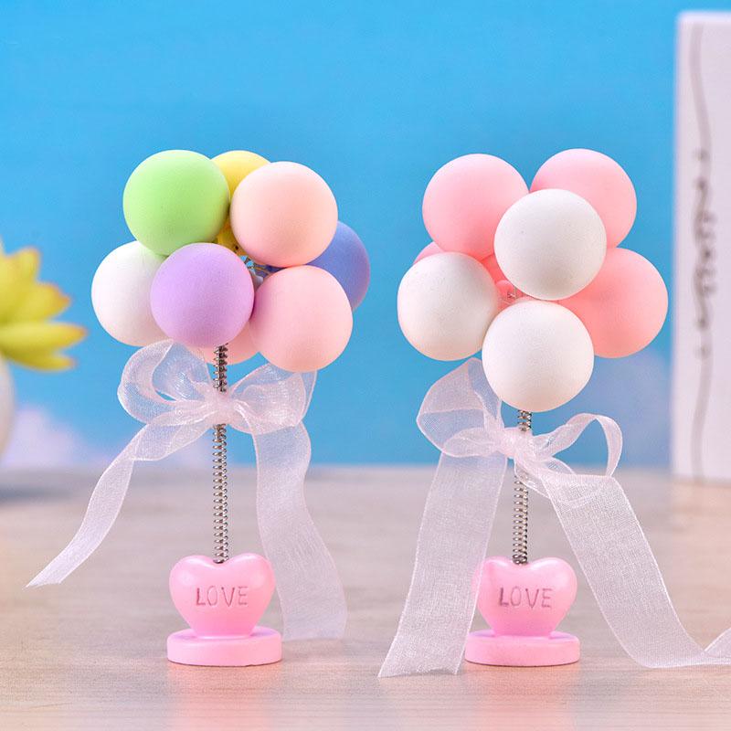 

Baking Cake Decoration Color Balloon Resin Crafts Car Decoration Mini Balloon Shooting Props