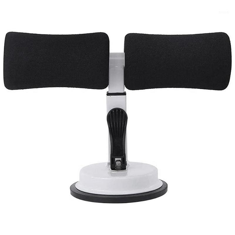 

Sit Up Assistant Abdominal Core Workout Fitness Adjustable Sit Ups Exercise Equipment Portable Situp Fitness Equipment1, White