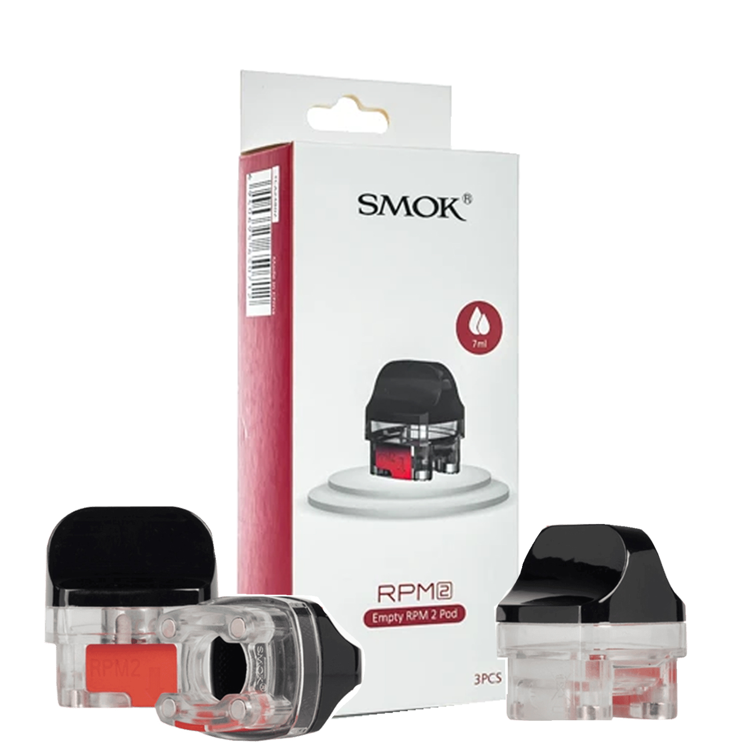 

SMOK Nord 4 RPM2 Empty Cartridge 2ml 3PCS/Pack Compatible With RPM2 Series Cores RPM Cartridge Fit All RPM RPM40 Coils