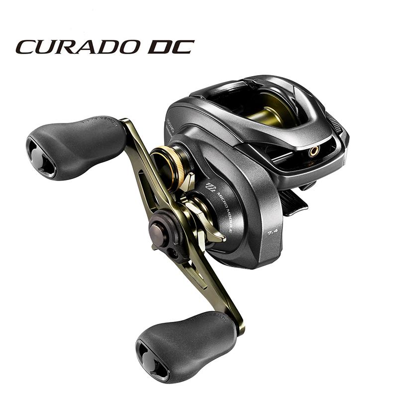 

SHIMANO CURADO DC 150 151 150HG 151HG 150XG 151XG 7BB 6.3/7.3/8. Low Profile I-DC4 Baitcasting Fishing Saltwater Reel