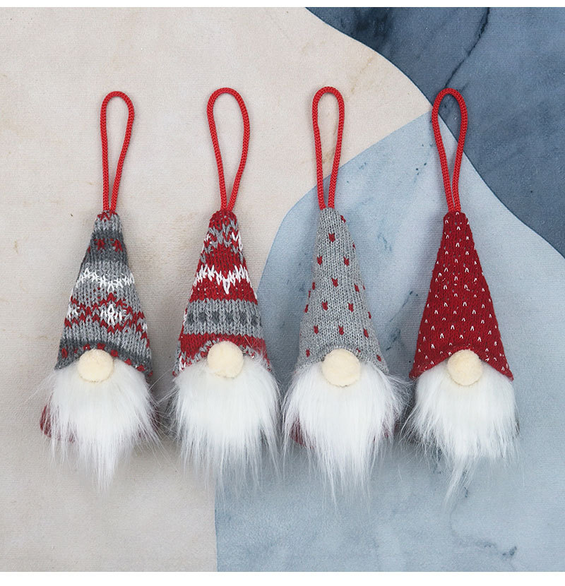 

Christmas Decorations Faceless Doll Pendant Old Man Doll Hot Sale Christmas Tree Pendant 4 Styles Wholesale