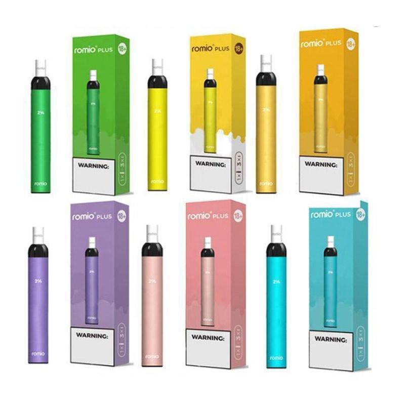 

Romio Plus Disposable 18 Colors 500puffs With Scratch Code Vape Pen Device Starter Kits Empty Disposable Device Kits Puff Bar Plus Bang XXL