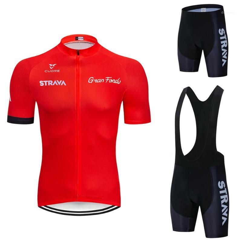 

Cycling jersey 2020 STRAVA cycling clothing jersey set mens bicycle maillot MTB Racing ropa Ciclismo summer quick dry1, C4