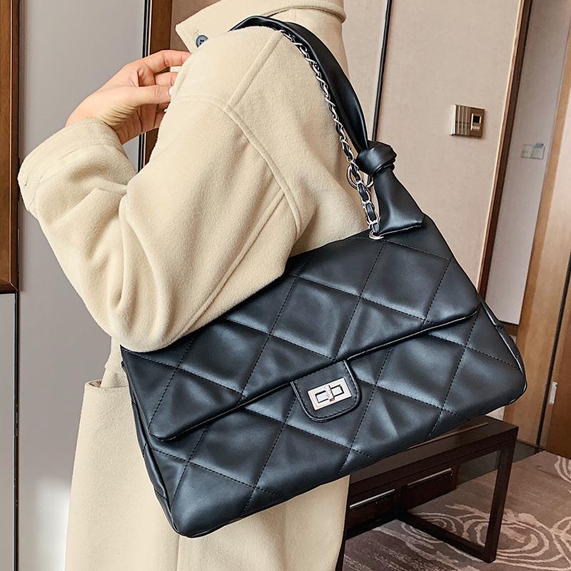 

Casual Pu Leather Women Handbags Fashion Large Capacity Ladies Shoulder Bag High Quality Female Tote Messenger Bags for Women, White small