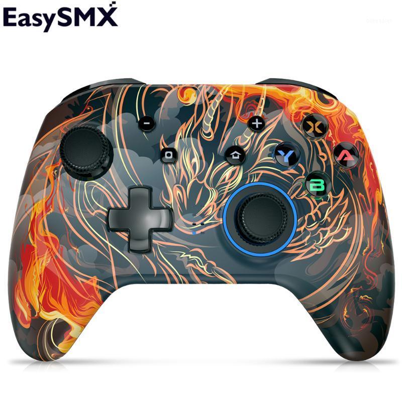 

EasySMX ESM-4108 Wired Controller Gamepad For PC Window 10 LED Button Vibration Joystick Gamepad Type-C Cable Connection1