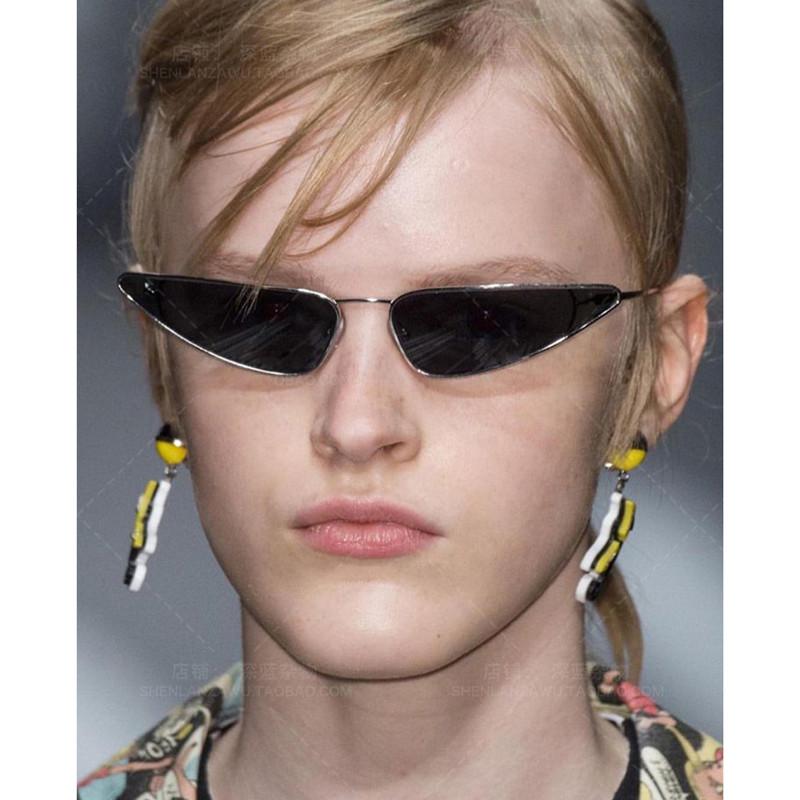 

Sunglasses Vintage Cat Eye Yellow Women Classic Brand Design Small Frame Sun Glasses Female Eyewear Lunette De Soleil Femme