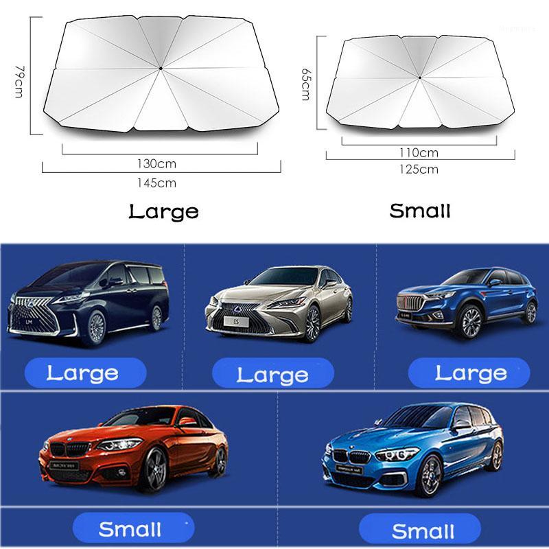 

Car Front Windshield Sun Shade Cover Protector Windscreen Sunshade Umbrella Interior Windshield Protection Accessories Universal1