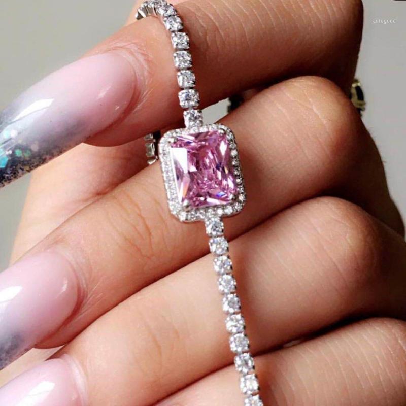 

Chokers Accking Link Chain Pink Yellow Charm Choker Necklace Hip Hop Women Jewelry1