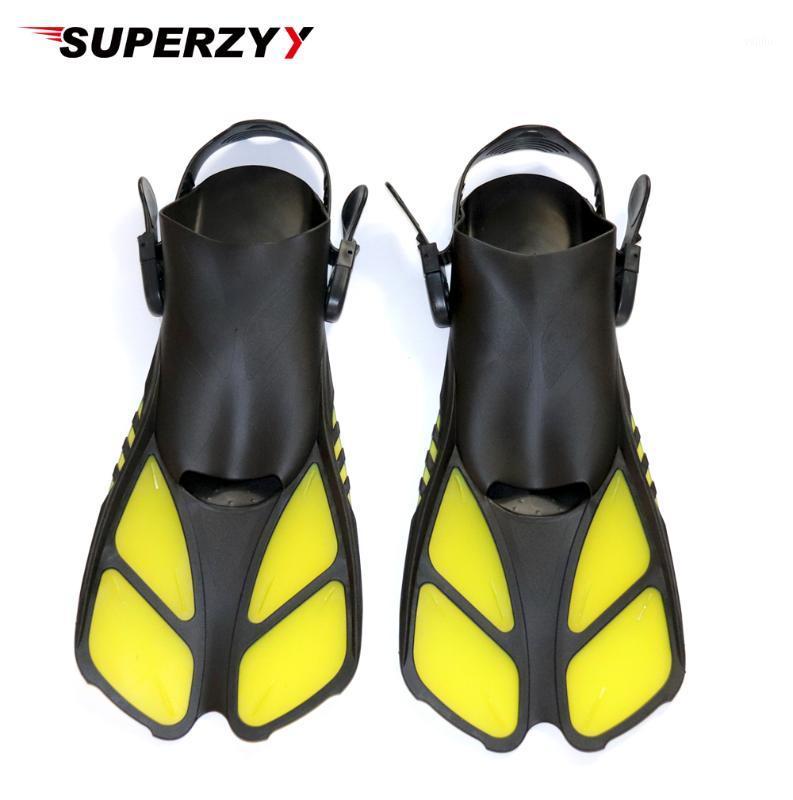 

Swim Fins for Adult Adjustable Swimming Frog Shoes Silicone Professional Dive Team Open Diving Snorkeling diving Flippers1