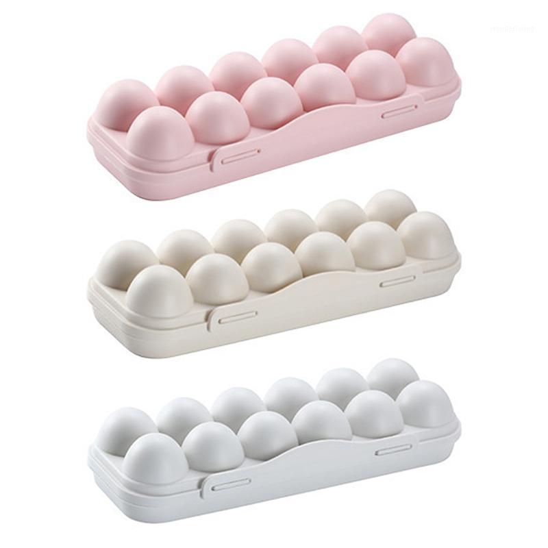 

Plastic Storage Box 12 Organizer Egg Tray Holder Egg Storage Box Refrigerator Crisper Container Fridge Organizer1