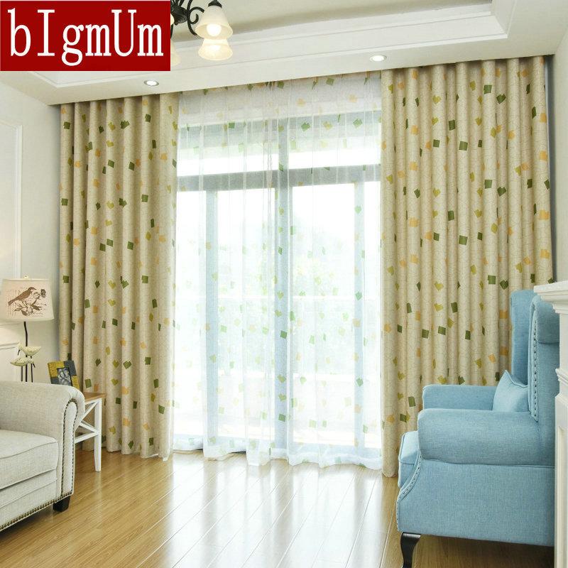 

Modern Semi-shade Curtains For living Room Simple Blackout Thicker Blinds Window Curtain Fabrics Drapes For Bedroom Custom Made, Tulle